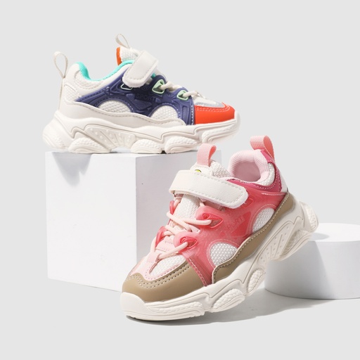 Toddler/Kids Girl/Boy Fabric Stitching Mesh Sports Shoes