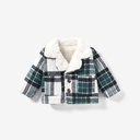  Boys' Christmas Lapel Avant-garde Coat 