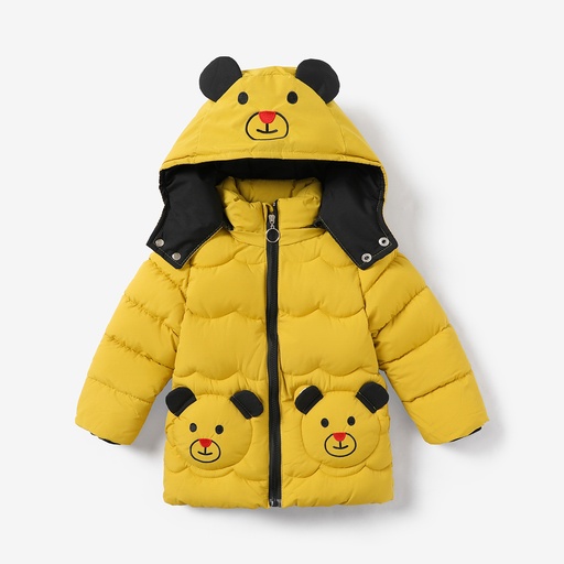 [WCL13-20701997] Kid Boy Cute Hyper-Tactile Bear  Embroidery Coat 