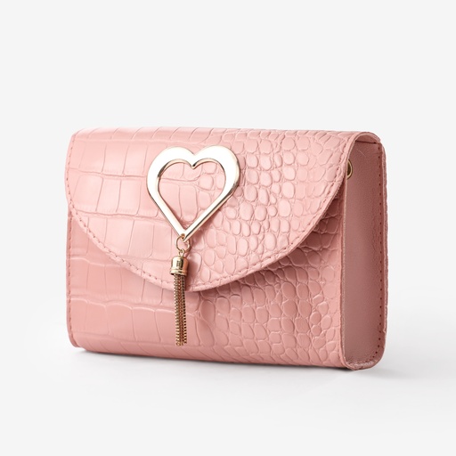 [ACL14-20782429] Stylish heart-shaped crossbody bag