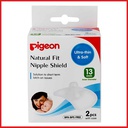 Pigeon Natural- Fit Silicone Nipple Shield- Soft Type L (13mm)