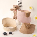Cute and stylish 3D bear sun hat
