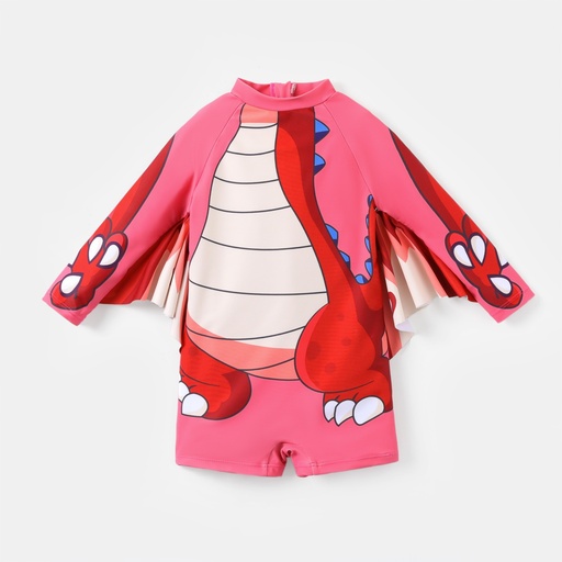 [SCL15-20848635] Toddler Boy Childish Dinosaur Swimsuit