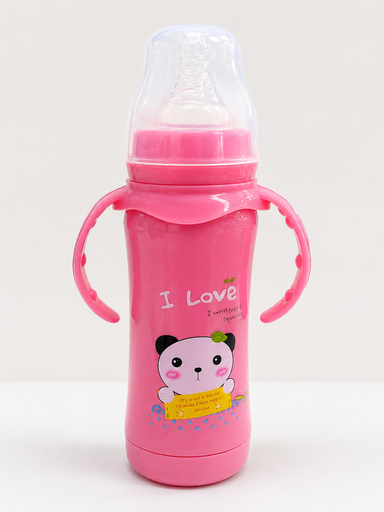 Pink steel bottle