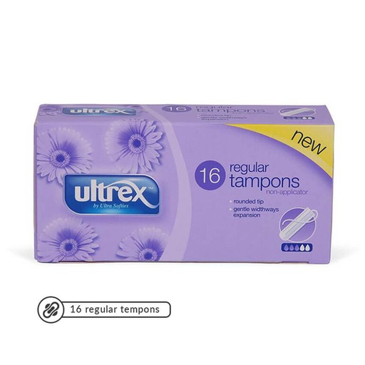 Ultrex Super Tampons 16's 82 gm Purple