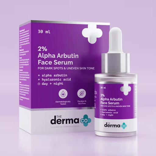 The derma co 2% Alpha Arbutin Face Serum