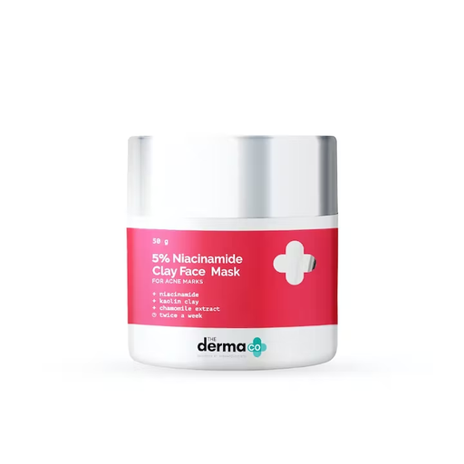 The derma co 5% Niacinamide Clay Face Mask