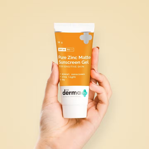 The derma co Pure Zinc Matte Sunscreen Gel