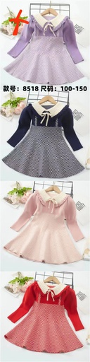 Girls Long Sleeve  Dress