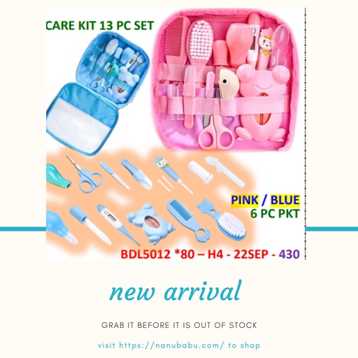Baby Health Care Kit Newborn Kid Care Baby Hygiene Kit Grooming Set