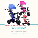 Toddler Tricycle, 4-in-1 Trike With Parent Handle For 5 Months To 5 Year Old Babies