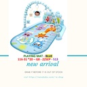 5 In 1 Newborn Infant Baby Play Mat Gym Musical Piano Play Mat Kids Activity Carpet