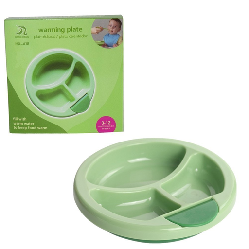 Warming Spill Proof Plate for Babies