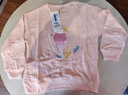 Long Sleeved Light Pink Colour T-shirt For Girls (KD1-037-WIN22)