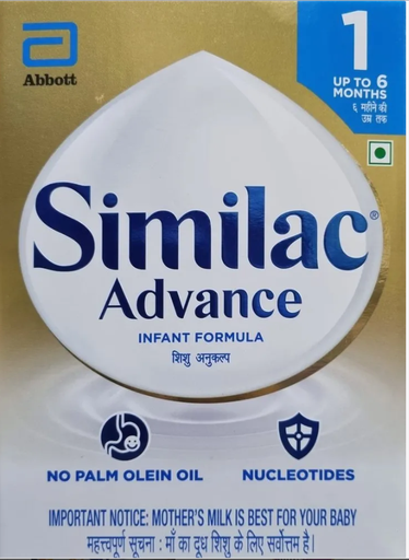 Abbott Similac Advance Milk Powder (400 g) For 1 to 6 Months Baby(AC003)