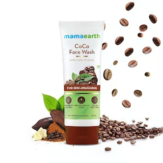 Mamaearth CoCo Face Wash with Coffee & Cocoa for Skin Awakening - 100ml
