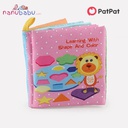 Cloth Book Washable Baby Soft Cloth Book Toys Activity Early Education Toy AlphabetNumberColor