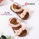 Patpat-(2nb10-20392331)Toddler Tie Knot Decor Pink Sandals