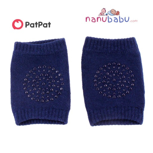 Patpat-(2nb11-19569553)Baby / Toddler Solid Antiskid Kneecaps(blue)