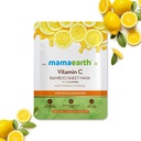 Mamaearth Vitamin C Bamboo Sheet Mask with Vitamin C & Honey - 25gm