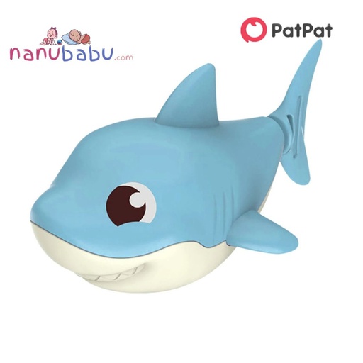 Patpat-Baby Bathing Toy Kids Cute Shark Puffer Bathroom Toys-3nb20-20614098