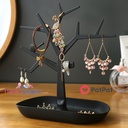 Patpat-Jewelry Tree Stand Hanging Holder Rings Necklace Earring Jewelry Display Organizer Holder-3nb13-20154727