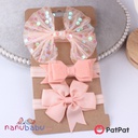 3-pack Sequin Decor Bow Headband for Girl-3nb20-20625062