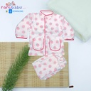 Strawberry print muslin night suit (DC)