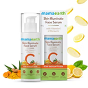 Mamaearth Skin Illuminate Face Serum for Radiant Skin with Vitamin C & Turmeric - 30gm