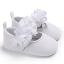 Baby / Toddler Flower Decor Princess Solid Shoes (6nb30-19529756)