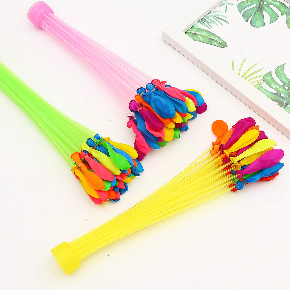 111-pack Rapid-Filling Self-Sealing Instant Water Balloons Set for ...