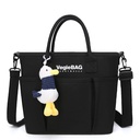 Mom Bag Multifunction Large Capacity Crossbody Shoulder Bag Tote with Seagull Decor Bag Charm