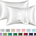 Satin Pillowcase Artificial Silk Satin Pillow Case with Envelope Closure