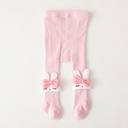 Baby / Toddler / Kid Cartoon Rabbit Decor Solid Color Pantyhose Tights