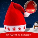 Santa Hat with Flashing Lights (KD)