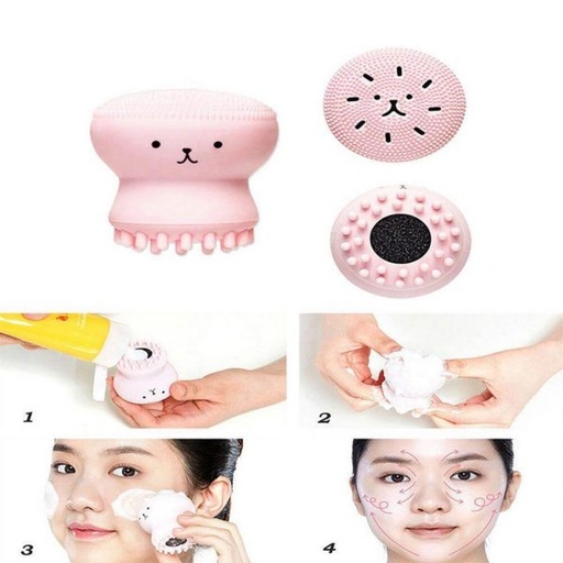 [KD98355] My Beauty Tool Jellyfish Silicone Brush (KD)