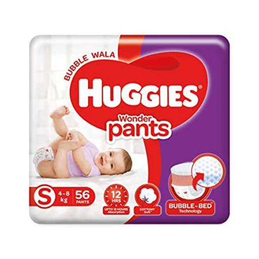 Huggies Wonder Pants Small(4-8kg) 56 Pants