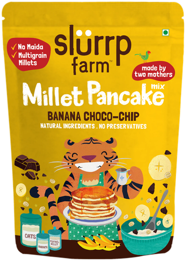 Slurrp Farm Banana Choco-chip Millet Pancake150g