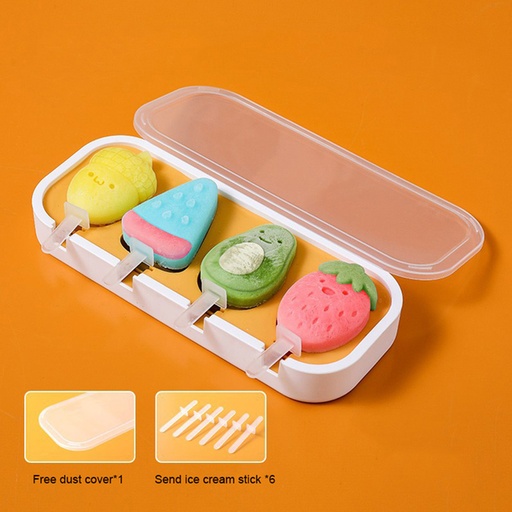 [SC8L1-20679390] Silicone Popsicles Molds, Food Grade Reusable Popsicle Molds for Kids, Homemade Popsicles Molds, Ice Cream Mold