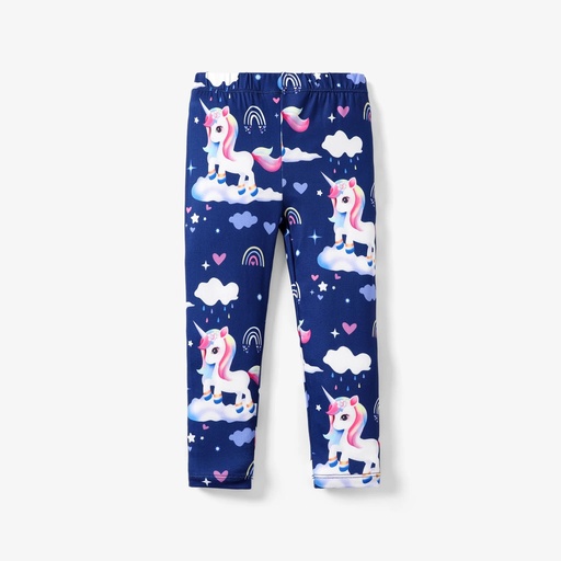 [SC8L1-20774324] Toddler Girl Sweet Unicorn Animal pattern Leggings