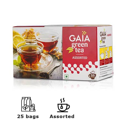 Gaia Green Tea + Assorted 25's