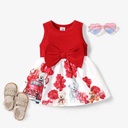 Baby Girl Valentine's Day Animal Pattern Dress 