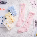 4-pack Baby/Toddler Mesh Strawberry Pattern Mosquito-proof Comfortable Socks
