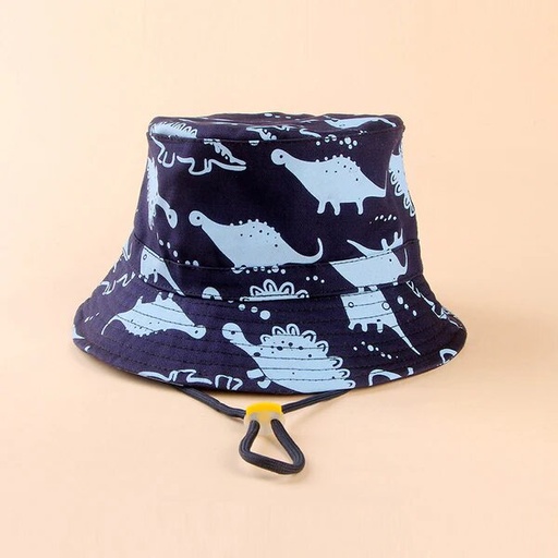 [SC8L1-20786399] Baby/toddler Dinosaur pattern cartoon bucket hat