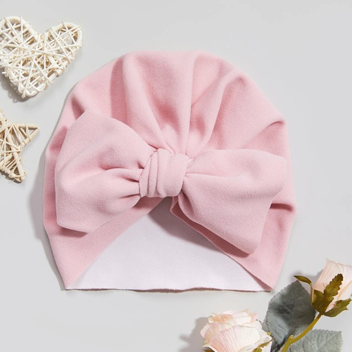 [SC8L1-19759560] Baby / Toddler Solid Bowknot Hat