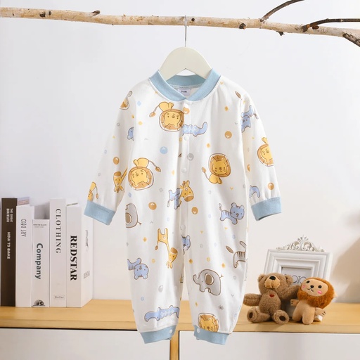 [SC8L2-20795567] Baby Boy/Girl Animal Pattern Cotton Bear Jumpsuit