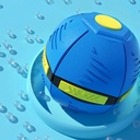 Magic UFO Decompression Flying Saucer Ball Deformation UFO Flat Magic Ball Parent-Child Interactive Toy Outdoor Yard Beach Game