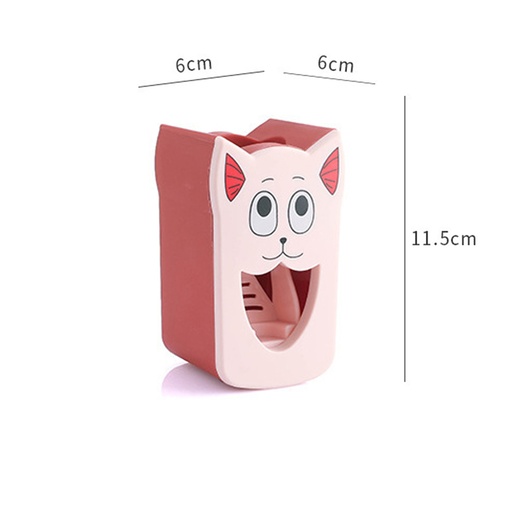 [SC8L2-20486290] Automatic Toothpaste Squeezer Dispenser Kids Cartoon Wall Mount Toothpaste Dispenser Bathroom Accessories