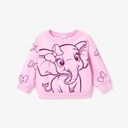 Baby Girl Elephant/Bear Animal print Pullover Sweatshirt