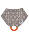 DR BROWN Bandana Bib w/ Teether, Arrows, Single